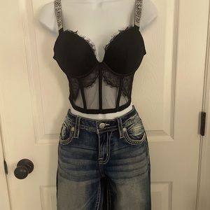 Victoria Secret Very Sexy Shine Strap Corset